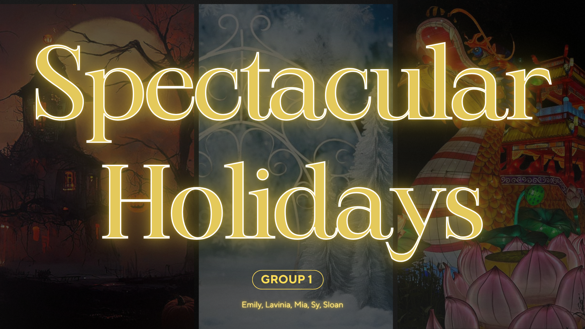 Spectacles project slide